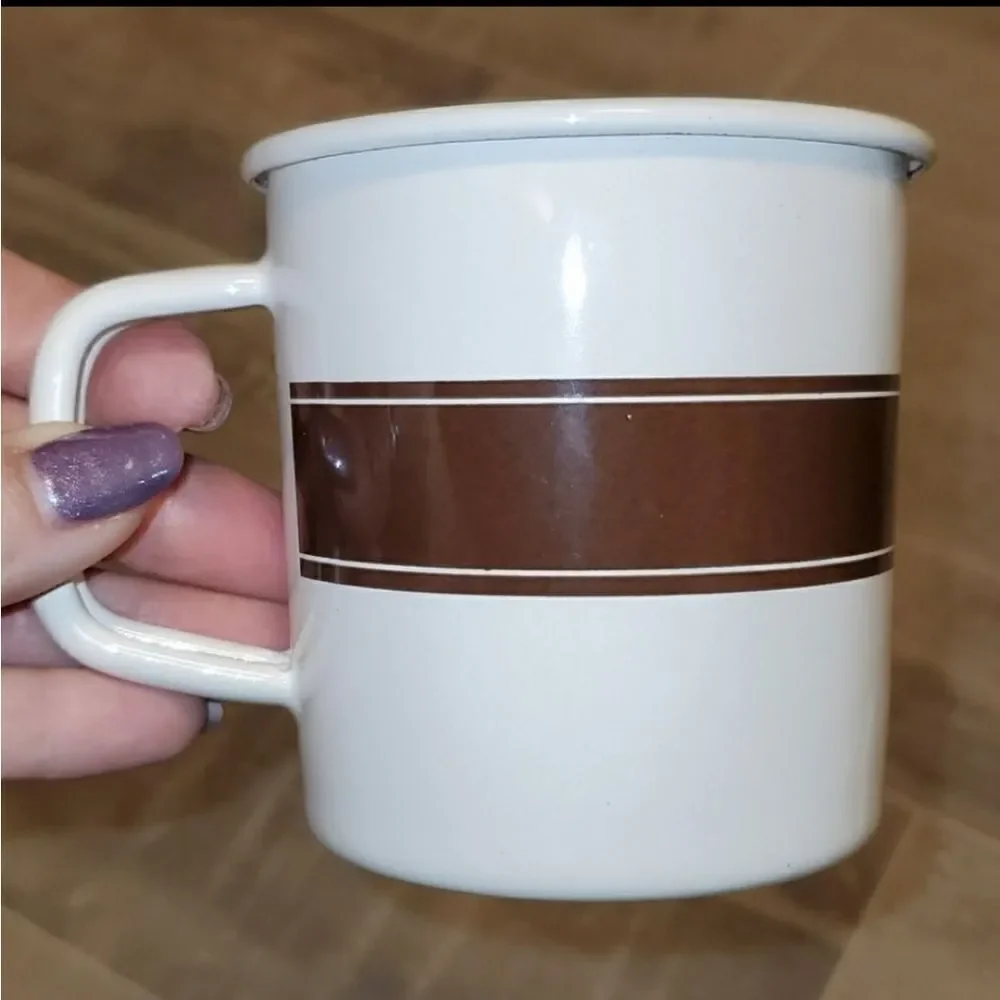 EUC Starbucks 2016 Enamel Coffee Mug